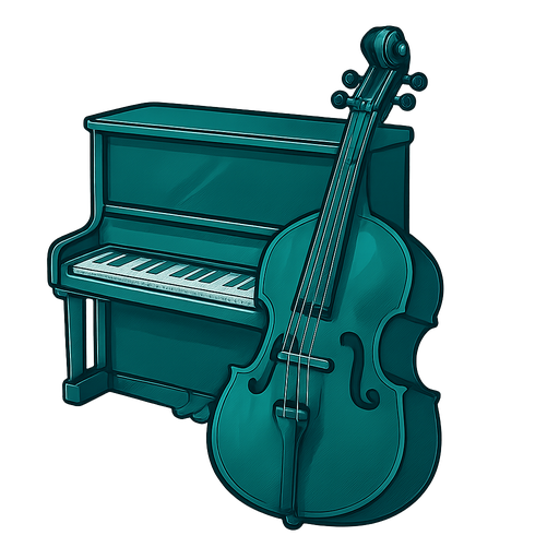 Jazz music instruments and artists